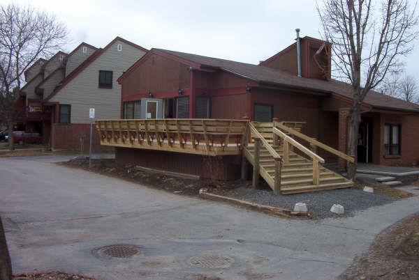Photo of 131 Firewood Private (Community Center) with newly constructed deck